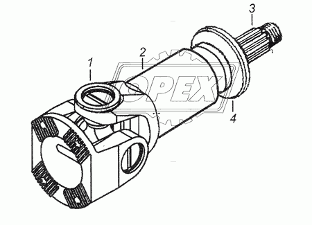4308-2202017-70 Вал карданный с шарниром